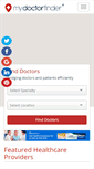 Mobile Screenshot of mydoctorfinder.com